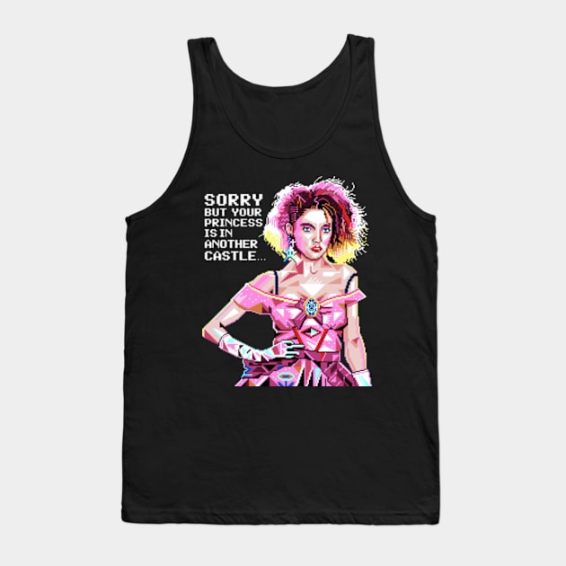 Princess Madonna Tank Top by galamot